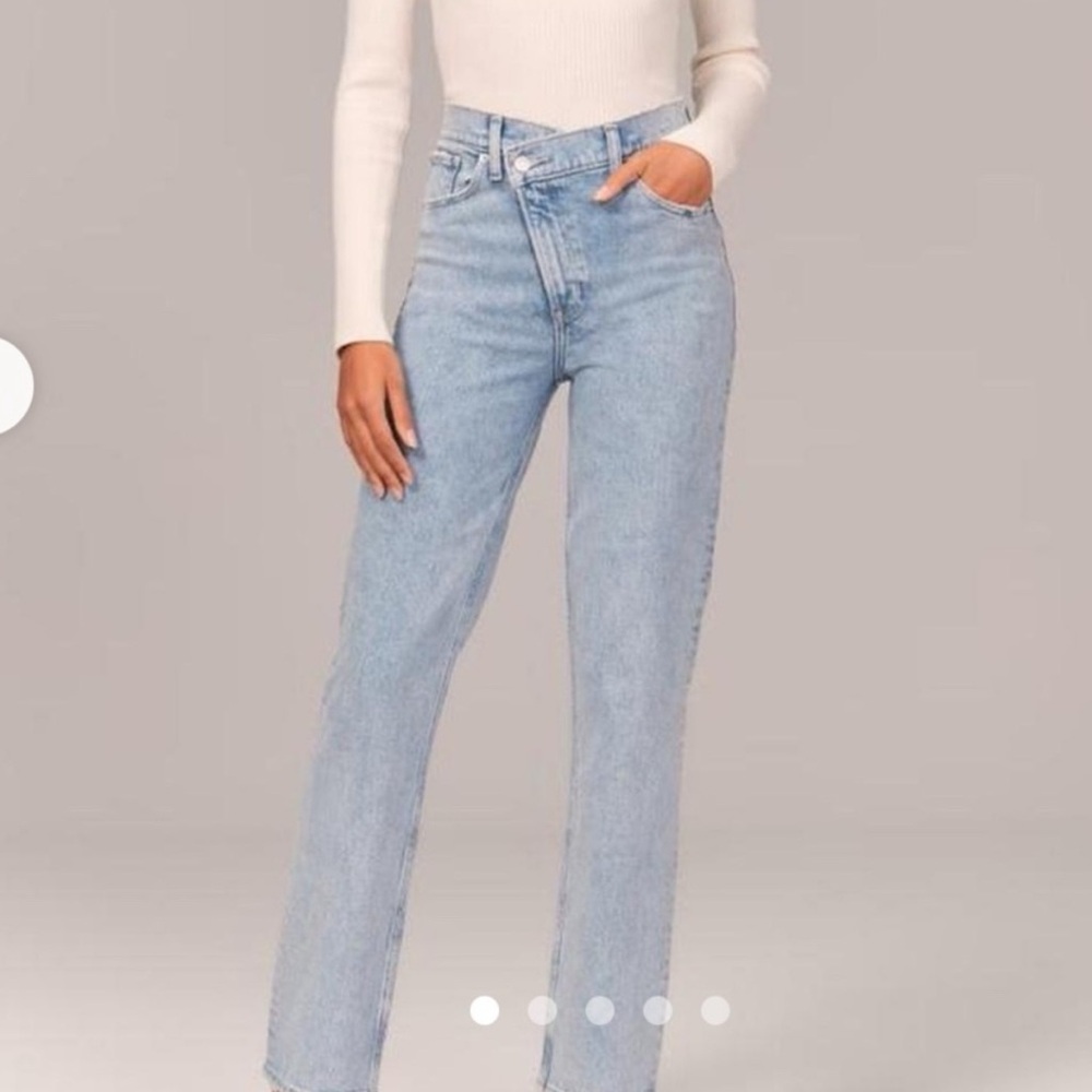 A&F Light Blue Women's Jeans